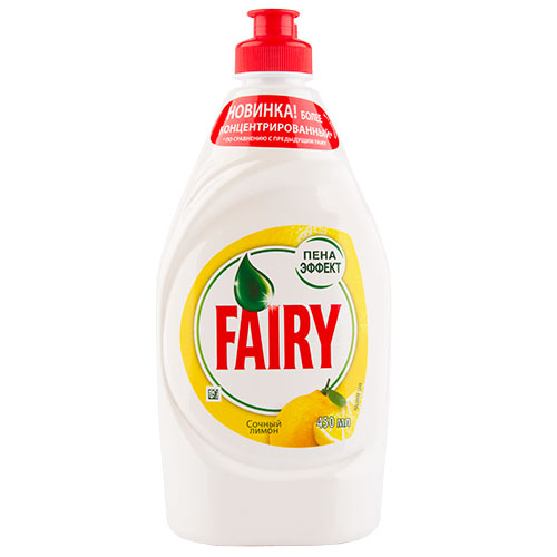 Средство для мытья посуды `FAIRY` Сочный лимон 450 мл