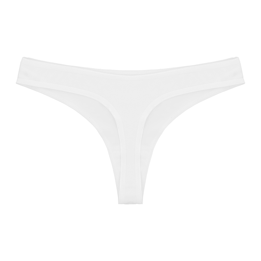 Трусы женские `CONTE ELEGANT` BASIC COLLECTION стринги (white) 98/M