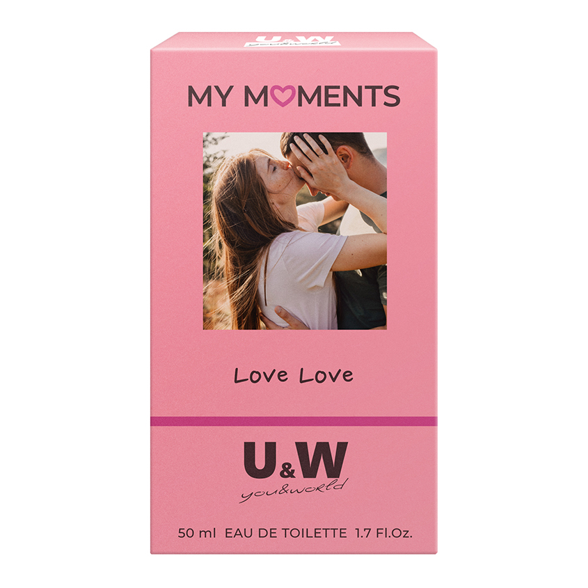 Туалетная вода `YOU & WORLD` MY MOMENTS love love (жен.) 50 мл