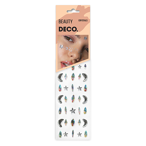 Кристаллы для лица и тела `DECO.` CRYSTALS by Miami tattoos (Sky)