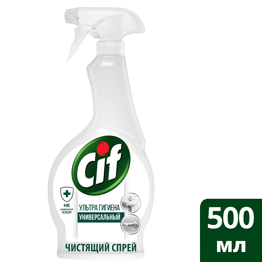 Спрей чистящий `CIF` Универсальный, антибактериальный 500 мл