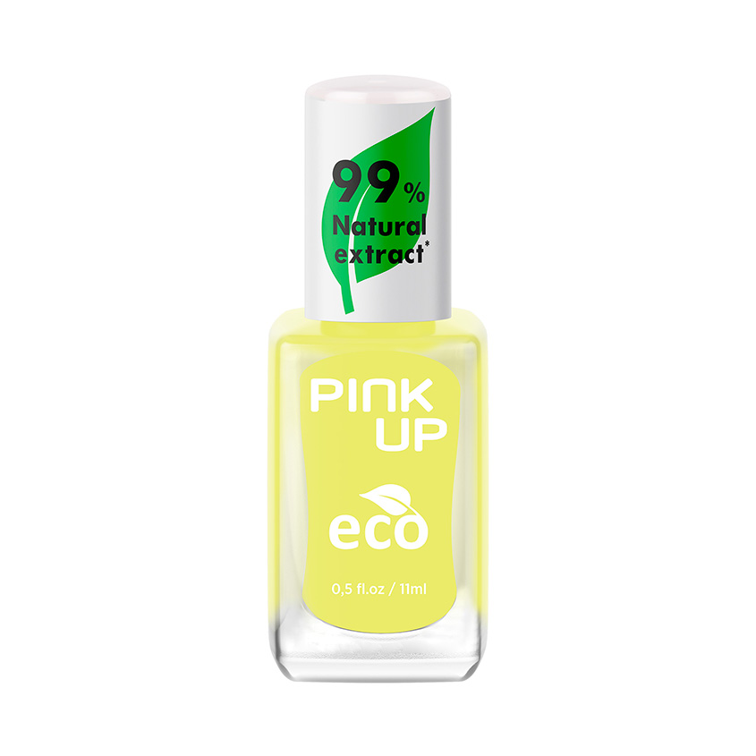 Лак для ногтей `PINK UP` `ECO` тон 12 с натуральными ингредиентами 11 мл