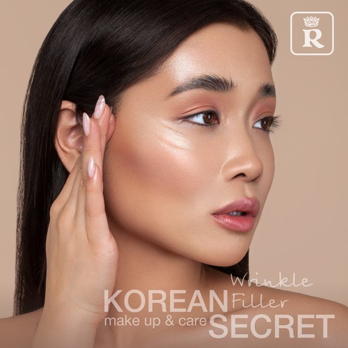 Корректор для лица `RELOUIS` `KOREAN SECRET` MAKE UP & CARE WRINKLE FILLER разглаживающий морщины