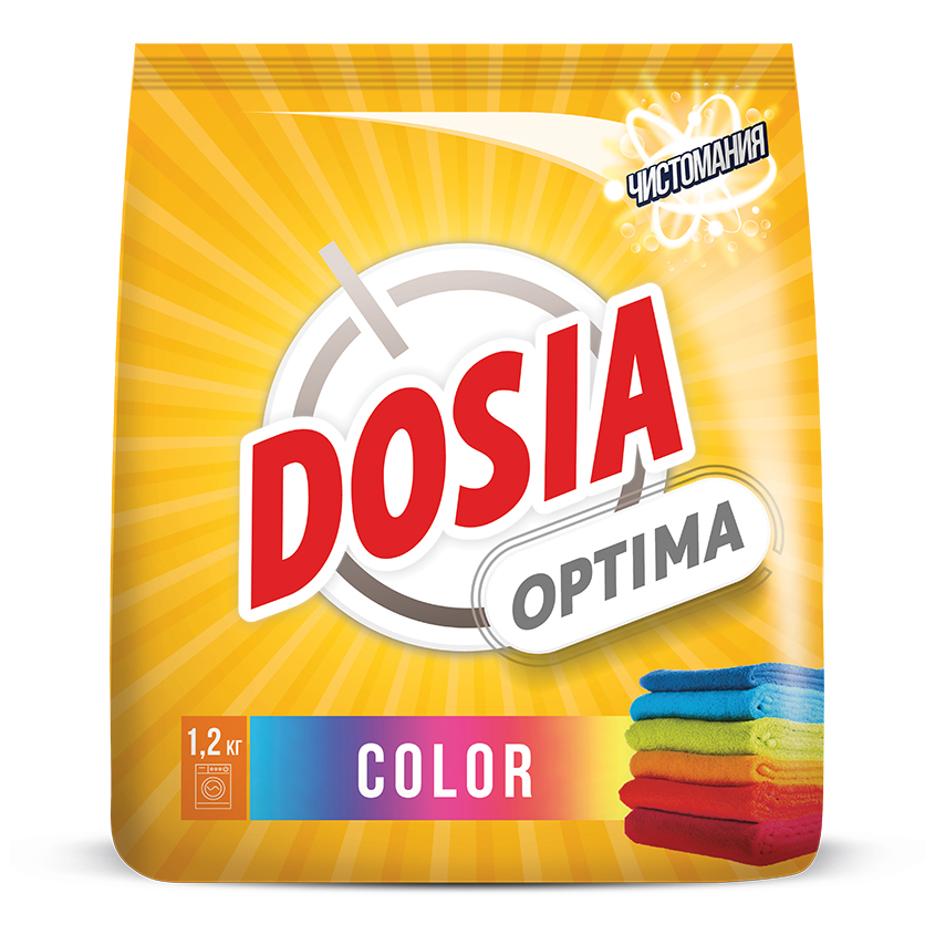 Порошок стиральный `DOSIA` Color 1,2 кг