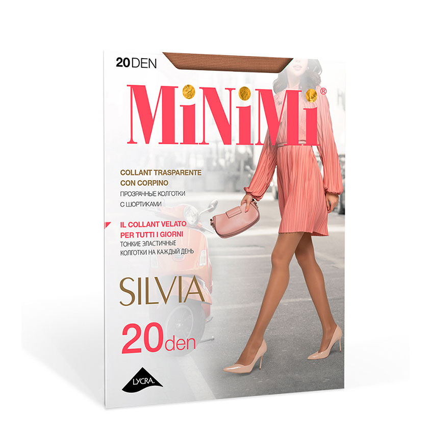 Колготки женские `MINIMI` SILVIA 20 den (Daino) р-р 3