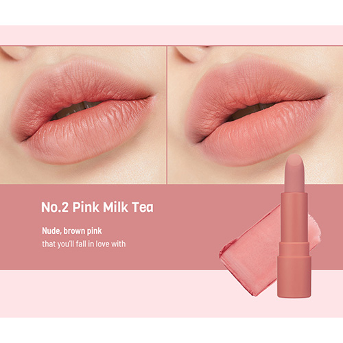 Помада для губ `PERIPERA` `PERIPERA INK` AIRY VELVET STICK тон 02 pink milk tea