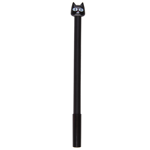 Ручка гелевая `FUN` Black cat в ассортименте