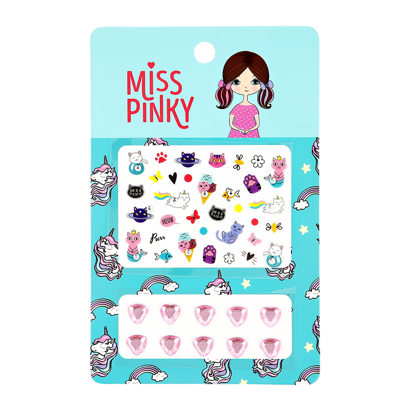 Стикеры универсальные `MISS PINKY`