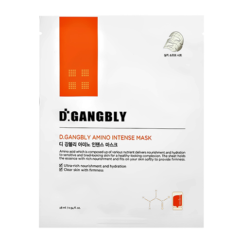 Маска для лица `D.GANGBLY` с аминокислотами (интенсивно увлажняющая и питательная) 28 мл