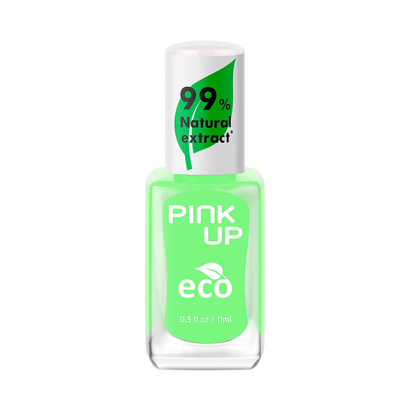 Лак для ногтей `PINK UP` `ECO` тон 13 с натуральными ингредиентами 11 мл