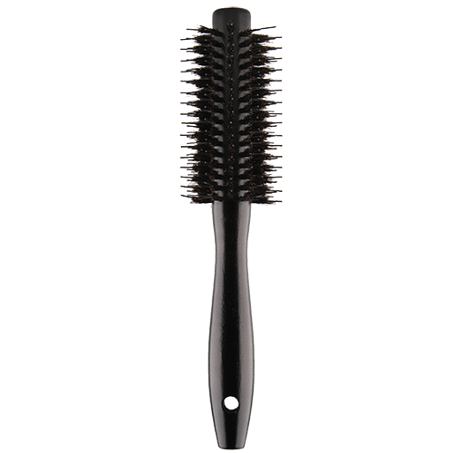 Брашинг для волос `LADY PINK` `BASIC` wood с деревянной ручкой и натуральной щетиной (диаметр 50 мм)