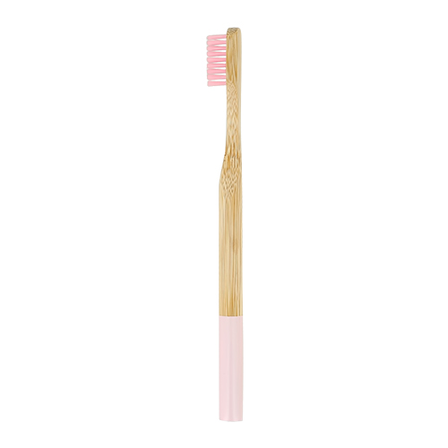 Щетка зубная `ACECO` бамбуковая светло-розовая (мягкая)