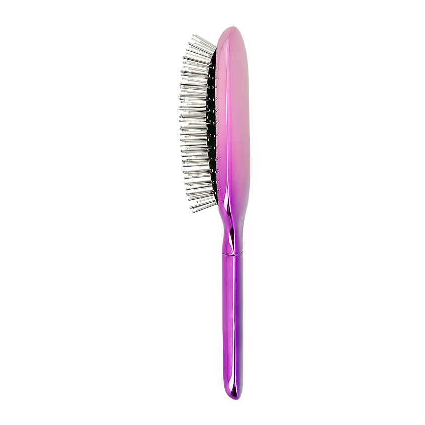 Расческа для волос `LADY PINK` с металлическими зубчиками