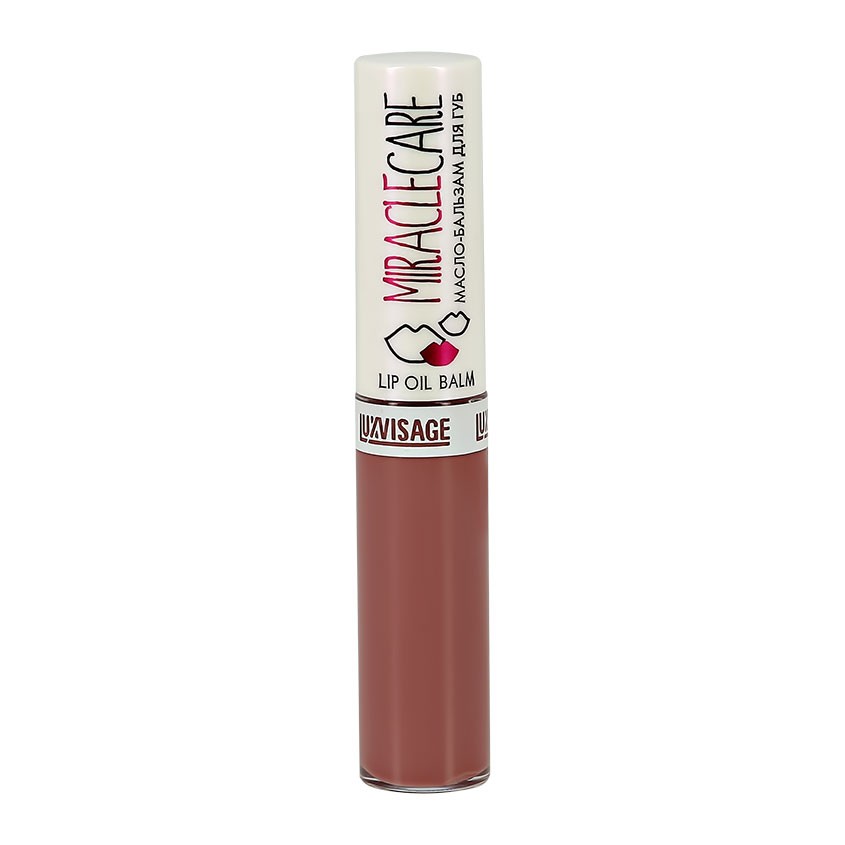 Масло-бальзам для губ `LUXVISAGE` MIRACLE CARE тон 101 Powder rose
