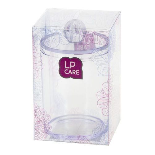 Накопитель пластиковый `LP CARE` для ватных палочек