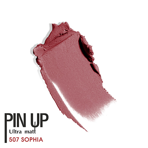 Помада для губ `LUXVISAGE` `PIN UP` ULTRA MATT матовая тон 507 Sophia