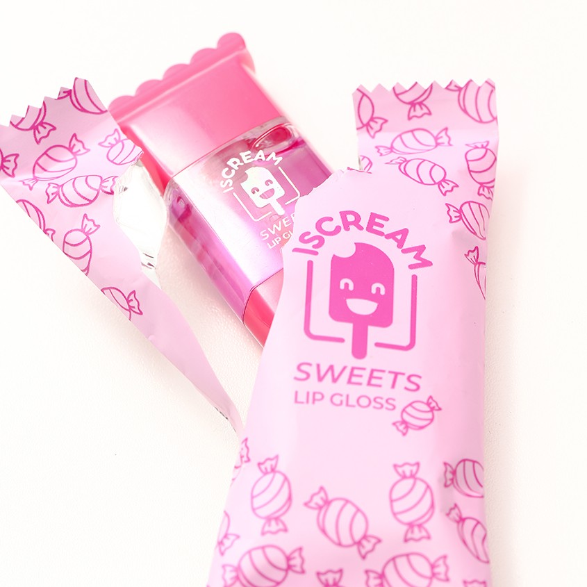 Блеск для губ `ISCREAM` SWEETS тон 03 cotton candy