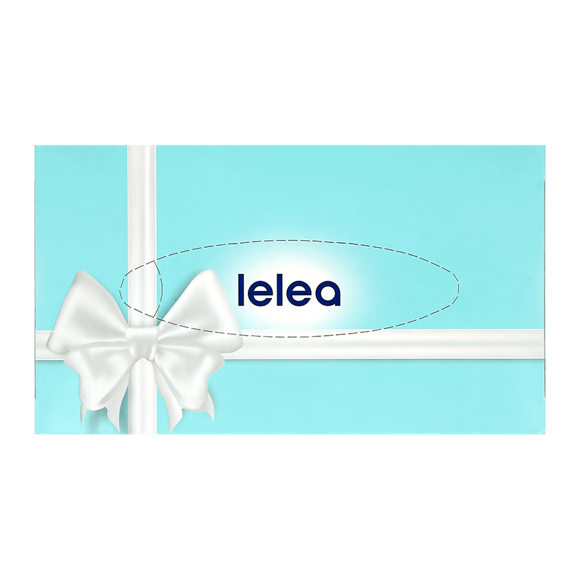 Салфетки бумажные `LELEA` 2-х слойные Present 100 шт