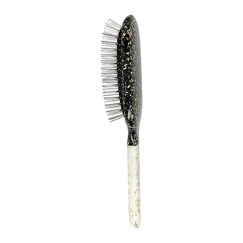 Расческа для волос `LADY PINK` с металлическими зубчиками