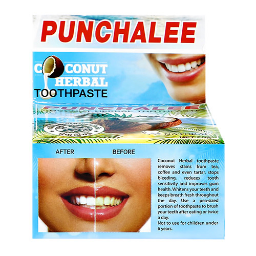 Паста зубная `PUNCHALEE` с кокосом 25 гр
