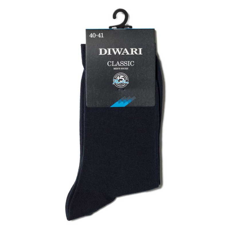Носки мужские `DIWARI` DW CLASSIC темно-синий (40-41)