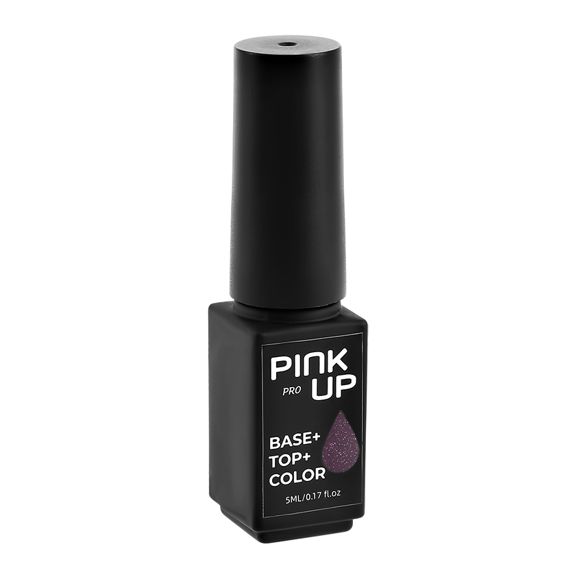 Гель-лак для ногтей `PINK UP` `PRO` база+цвет+топ тон 09 5 мл
