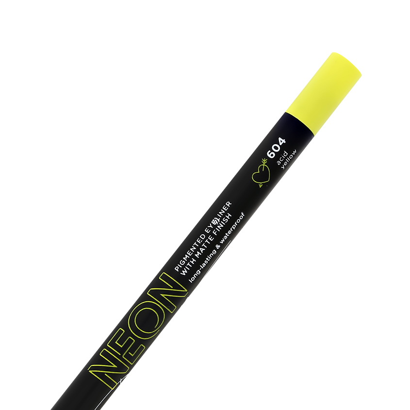 Карандаш для глаз `PARISA` NEON DEMON тон 604 acid yellow
