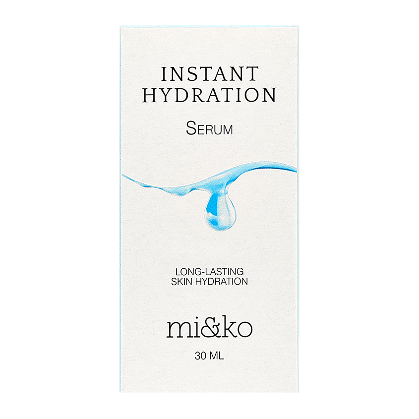 Сыворотка для лица `MI & KO` Instant Hydration (увлажняющая) 30 мл