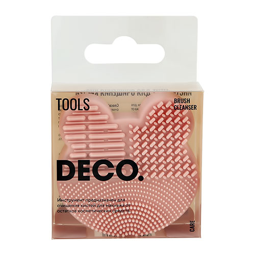 Инструмент для очищения кистей и спонжей `DECO.` 3 в 1 Bear