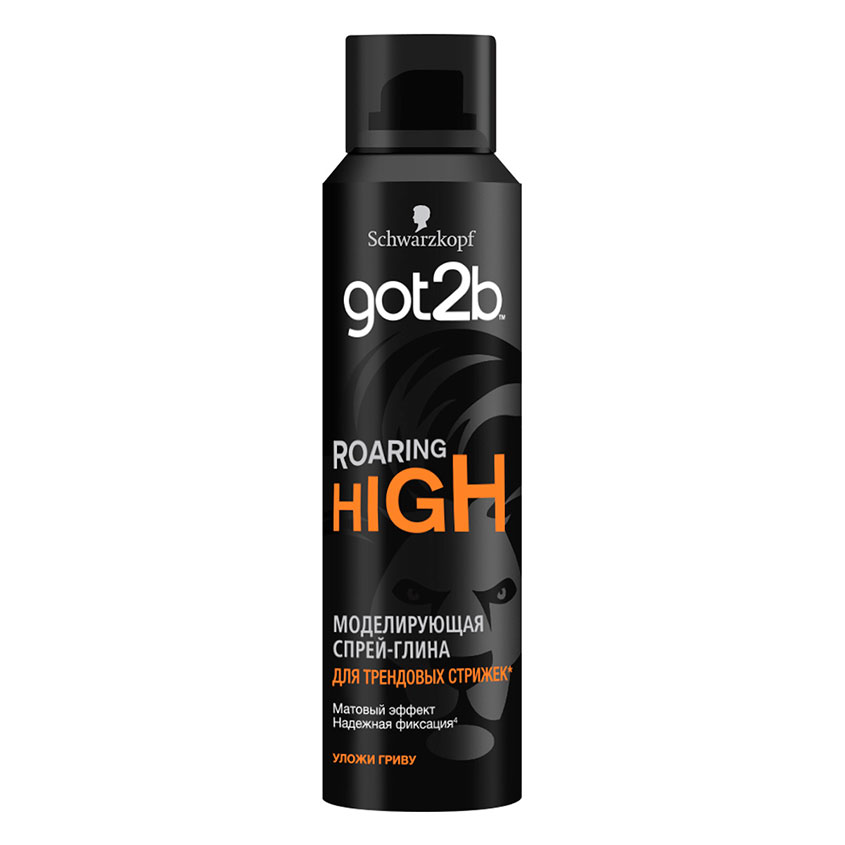 Спрей-глина для укладки волос `GOT2B` ROARING HIGH моделирующий 150 мл