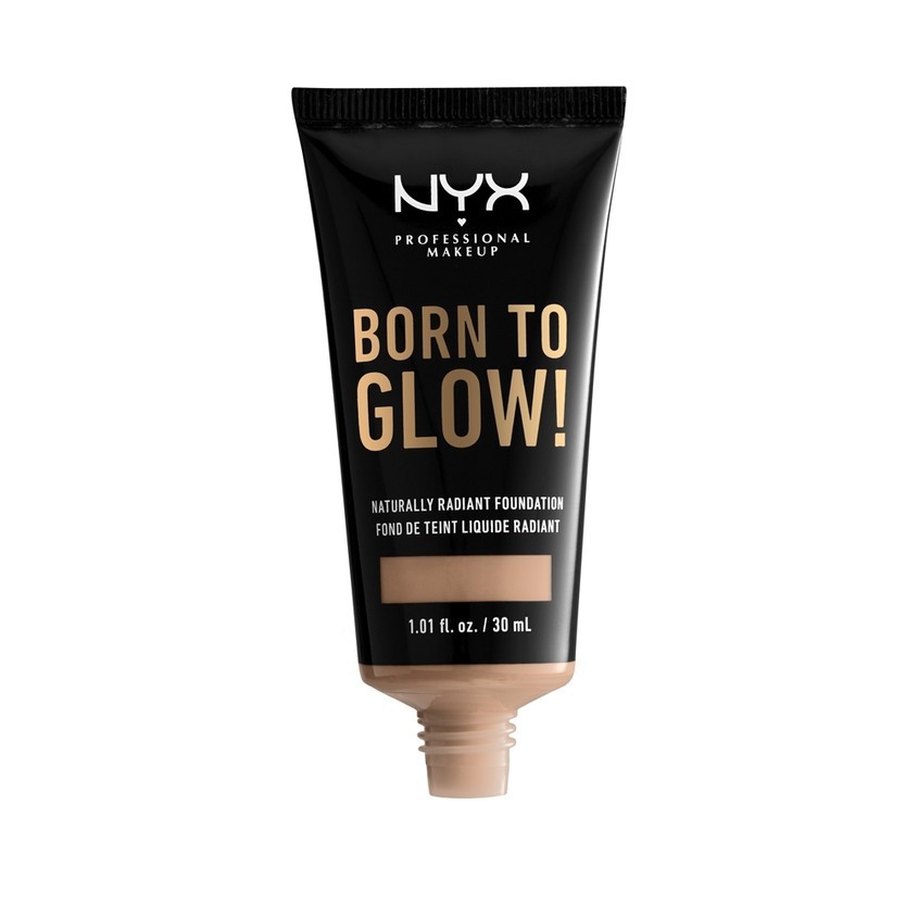 Основа тональная для лица `NYX PROFESSIONAL MAKEUP` BORN TO GLOW тон Soft beige