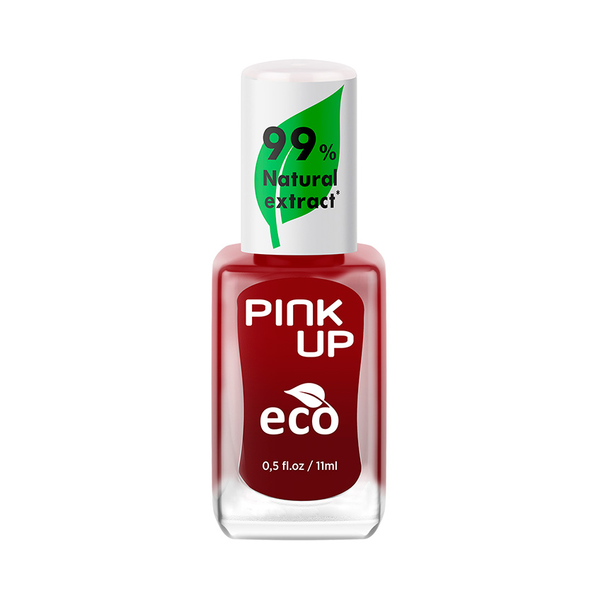 Лак для ногтей `PINK UP` `ECO` тон 20 с натуральными ингредиентами 11 мл