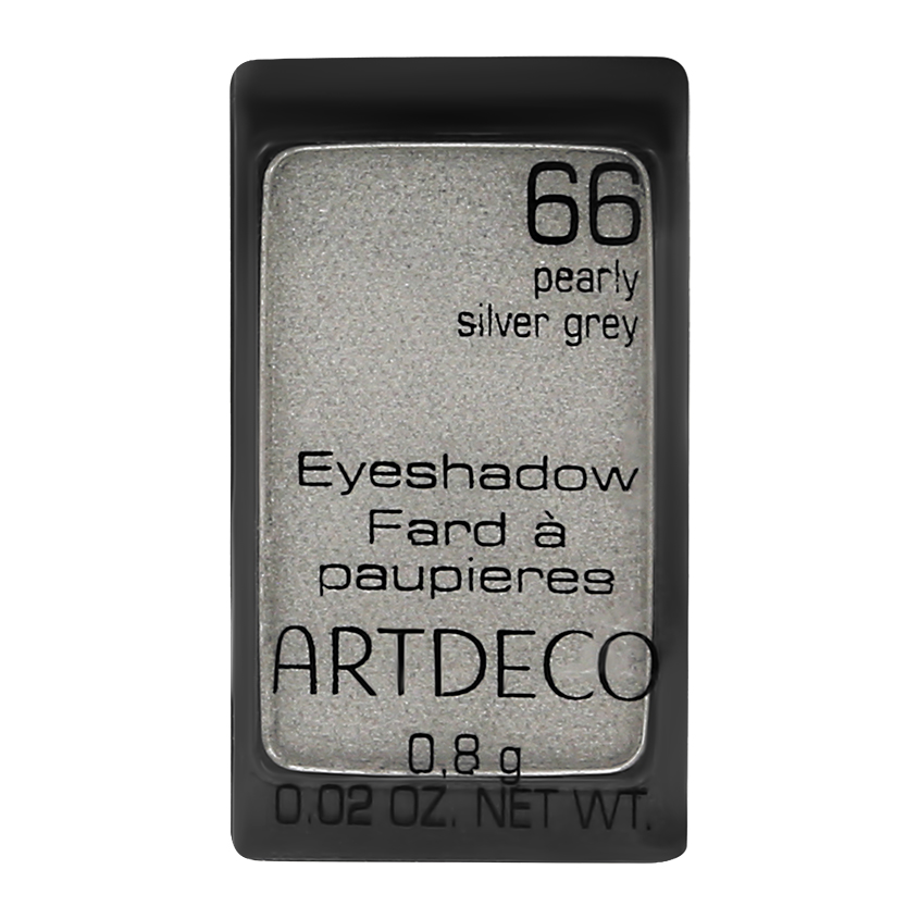 Тени для век `ARTDECO` EYESHADOW перламутровые тон 66 pearly silver grey