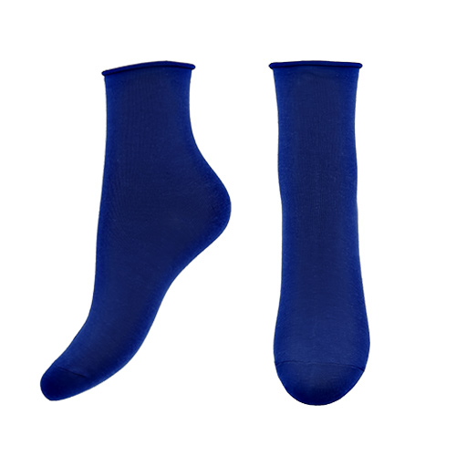 Носки женские `SOCKS` simple bright blue