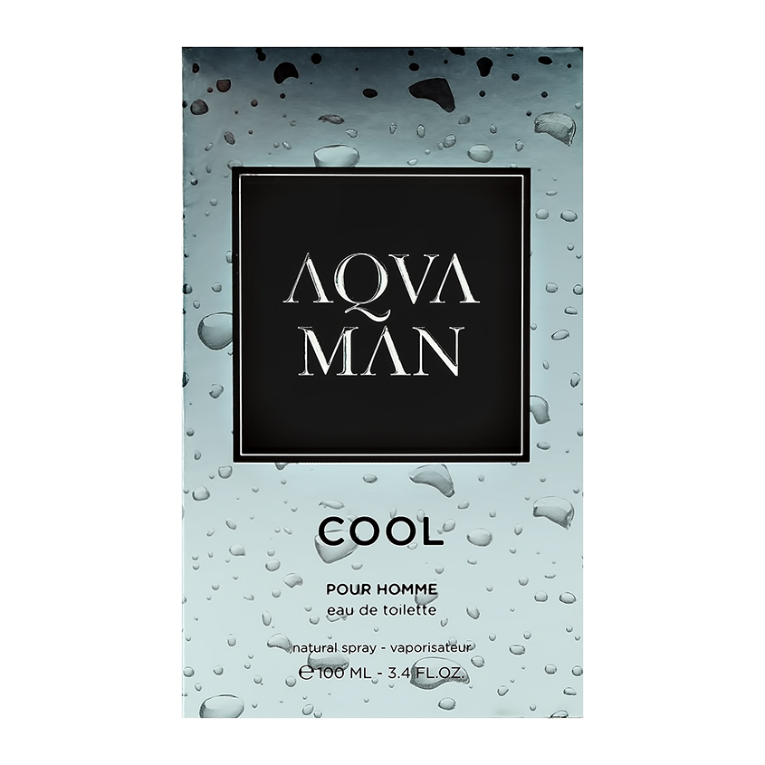 Парфюмерная вода `AUTRE PARFUM` AQVA MAN cool (муж.) 100 мл.