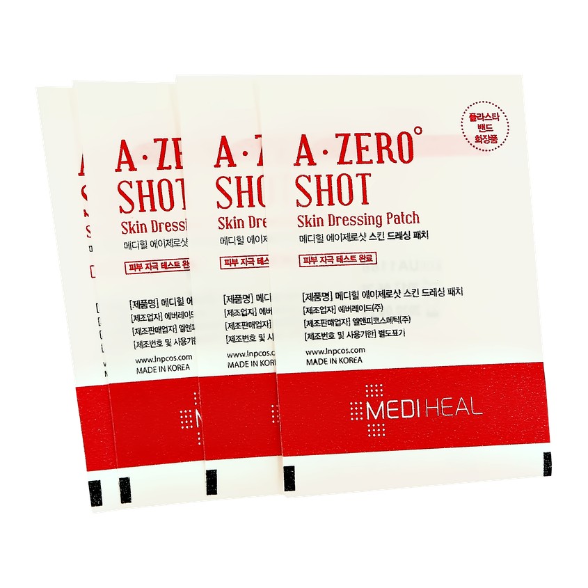 Набор точечных пластырей для лица `MEDIHEAL` A ZERO SHOT Skin dressing 80 шт