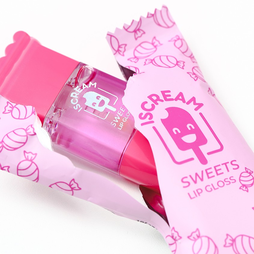 Блеск для губ `ISCREAM` SWEETS тон 03 cotton candy
