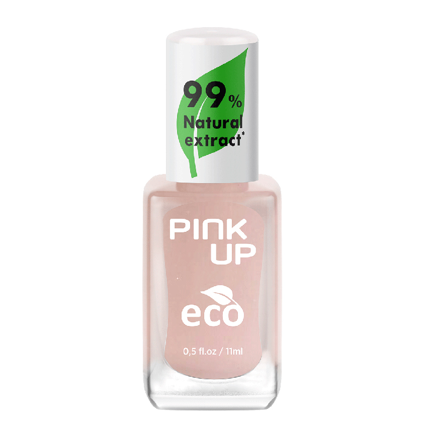 Лак для ногтей `PINK UP` `ECO` тон 05 с натуральными ингредиентами 11 мл