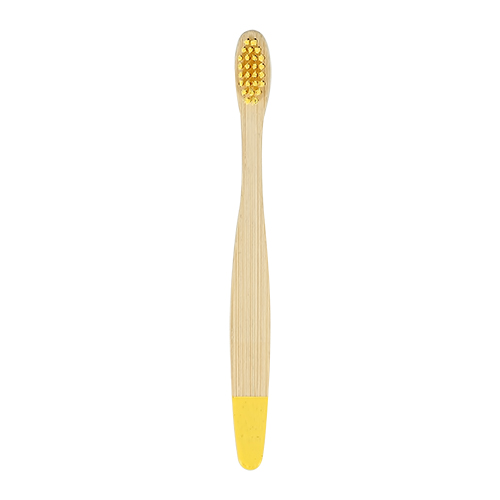 Щетка зубная для детей `ACECO` бамбуковая желтая (мягкая)