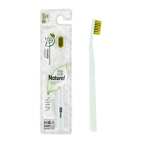 Щетка зубная `LMK ANE+ ` NATURAL мягкая green