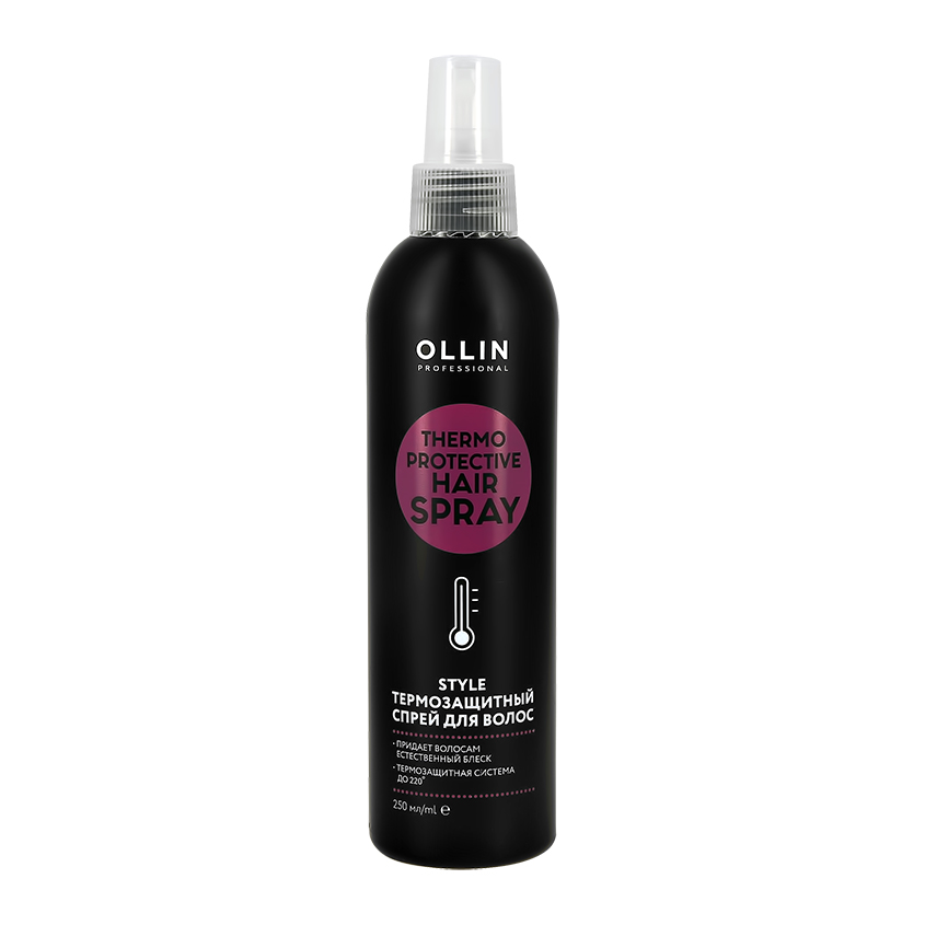 Спрей для волос `OLLIN` `PROFESSIONAL` STYLE термозащитный 250 мл