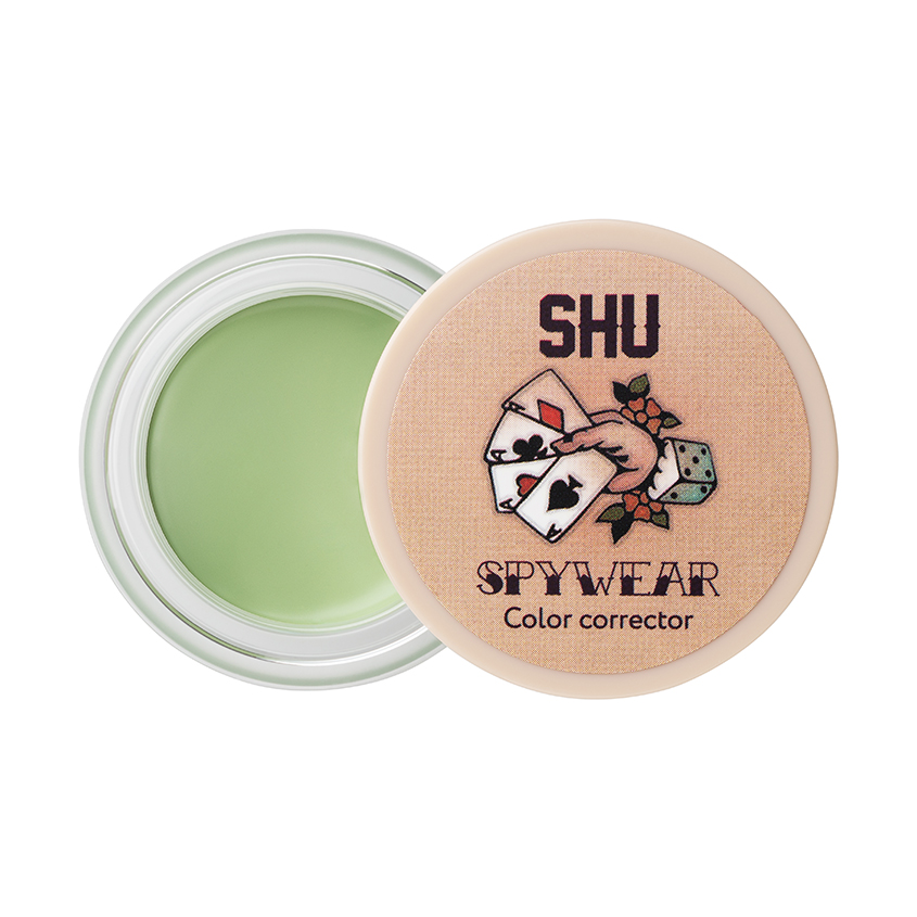 Корректор для лица `SHU` SPYWEAR высокопигментированный тон 32 зеленый