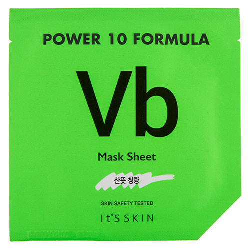 Маска для лица `IT`S SKIN` `POWER 10 FORMULA` VB с витамином B (восстанавливающая) 25 мл
