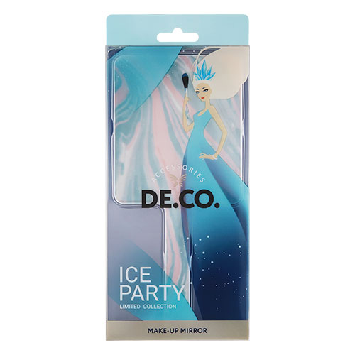 Зеркало для макияжа `DECO.` ICE PARTY на ручке