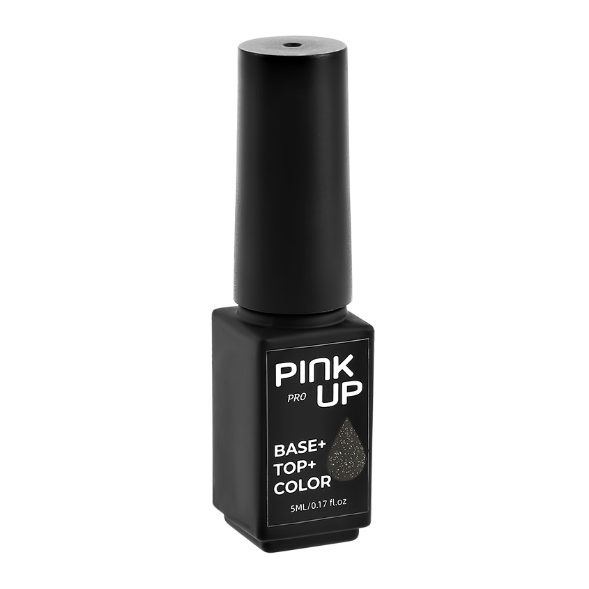 Гель-лак для ногтей `PINK UP` `PRO` база+цвет+топ тон 10 5 мл