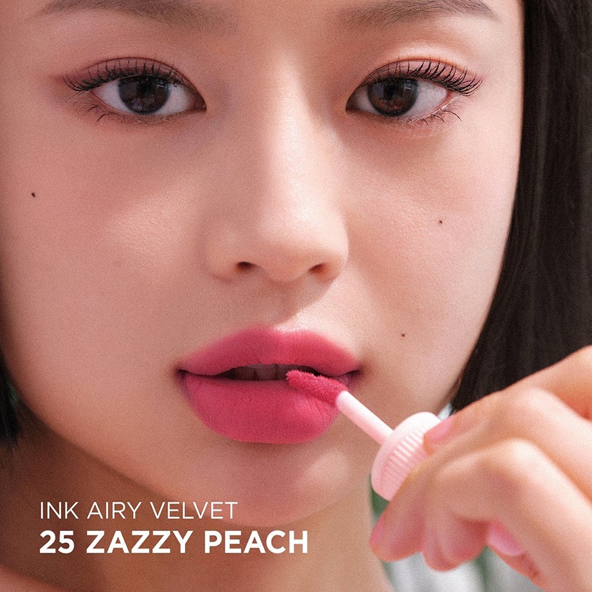 Помада для губ `PERIPERA` INK AIRY VELVET жидкая тон 25 zazzy peach