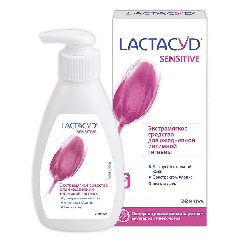 Средство для интимной гигиены `LACTACYD` для чувствительной кожи 200 мл