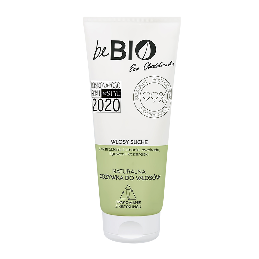 Кондиционер для волос `BEBIO` натуральный (для сухих волос) 200 мл