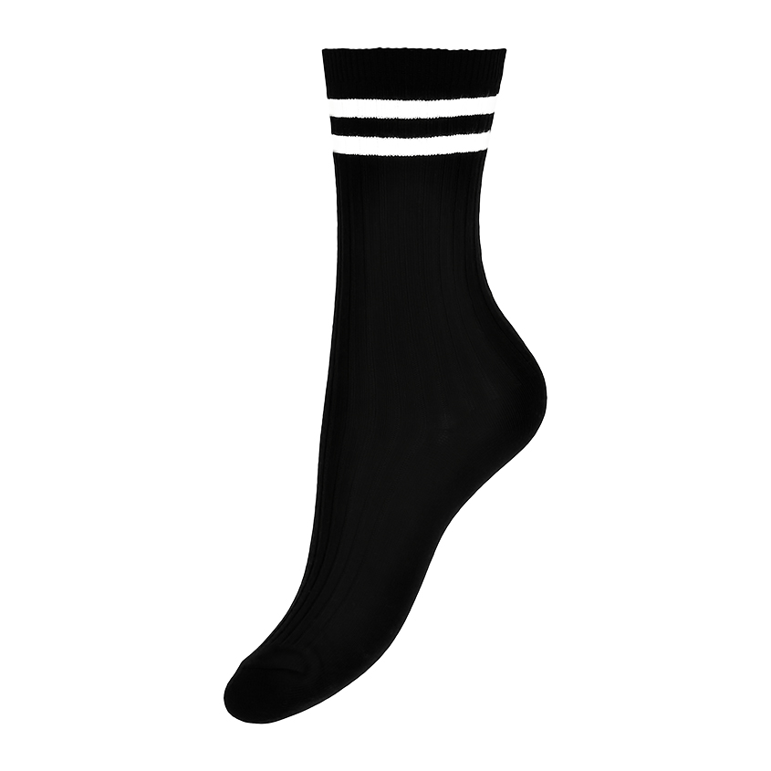 Носки `SOCKS` черные с полоской