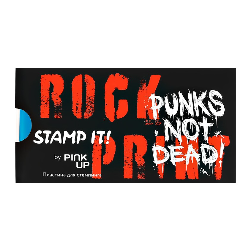 Пластина для стемпинга `PINK UP` `STAMP IT!` ROCK PRINT
